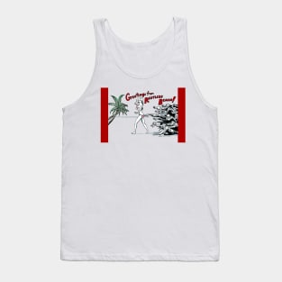 Greetings From Restless Beach! Tank Top